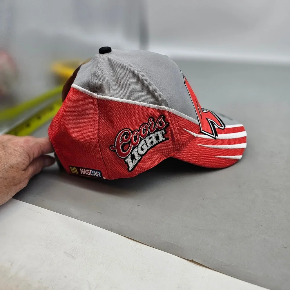 Chase Authentics Sterling Marlin Coors Light #40 NASCAR Racing Hat Grey Red NWT